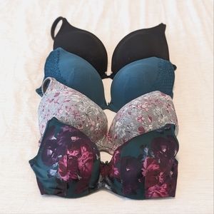 Set of Four Cacique Bras